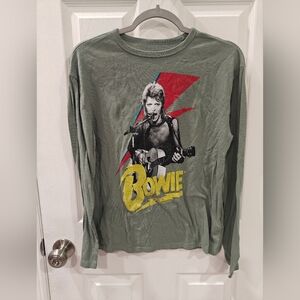 Gap kids Bowie Long sleeve t shirt XL green